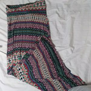 Skirt dress w/patterns